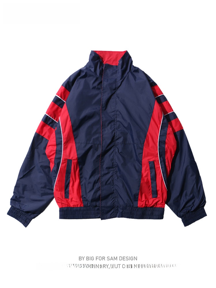 Vintage Windbreaker Nylon - Big for Sam Vintage Sport Style