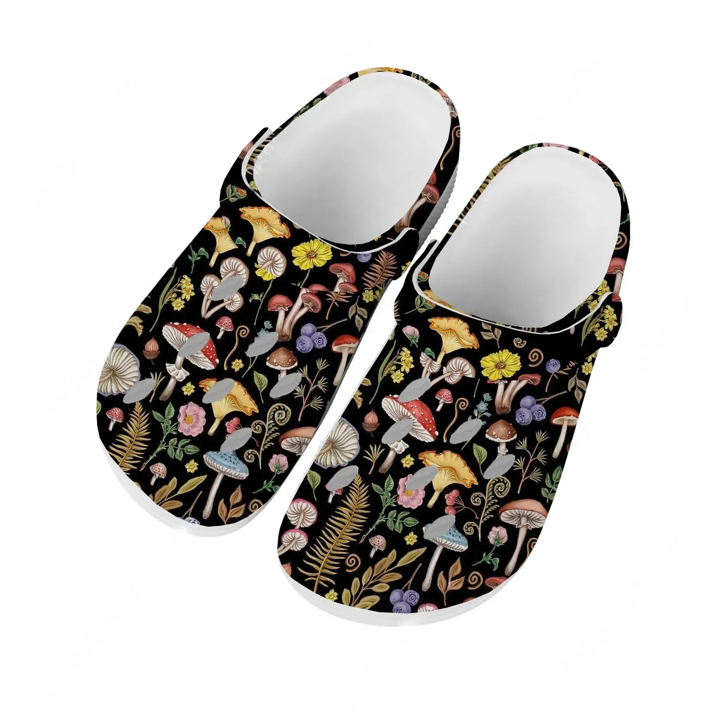 Vintage Fashion Prints - Mushroom Vintage Sandals Men Women Teenager