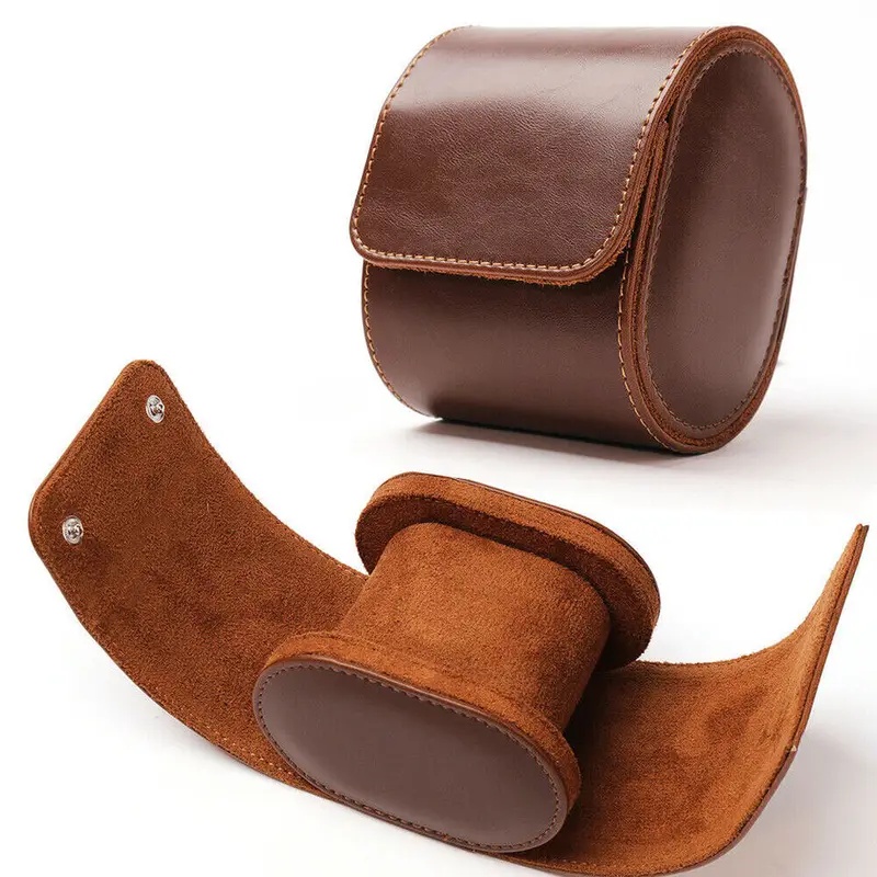 Single Watch Roll Travel Case  - Vintage Fashion Labels review and price