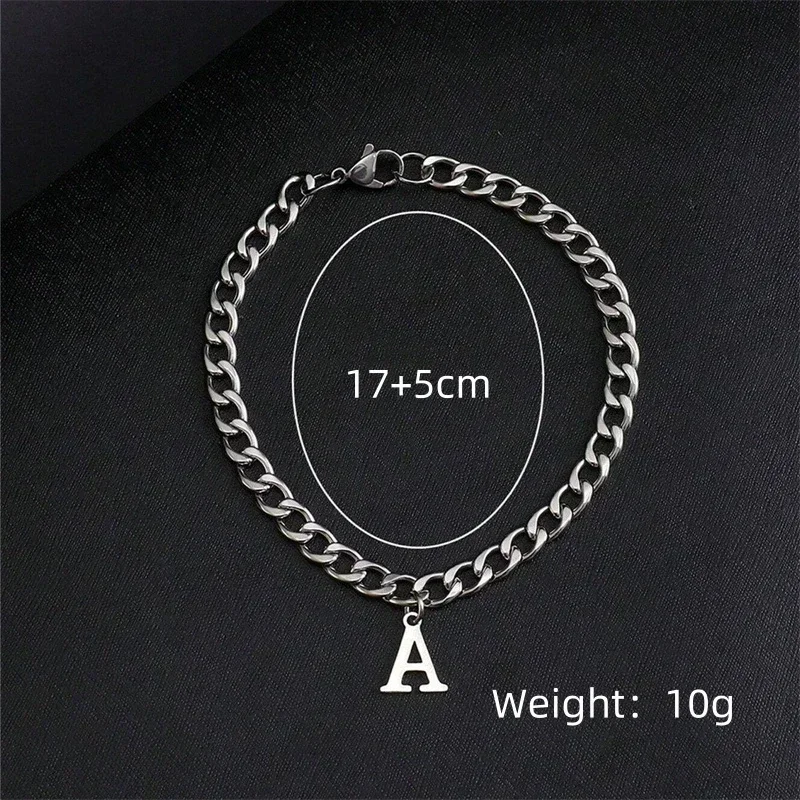 Silver Color A-Z Initial Brace - Z Vintage Fashion review and price