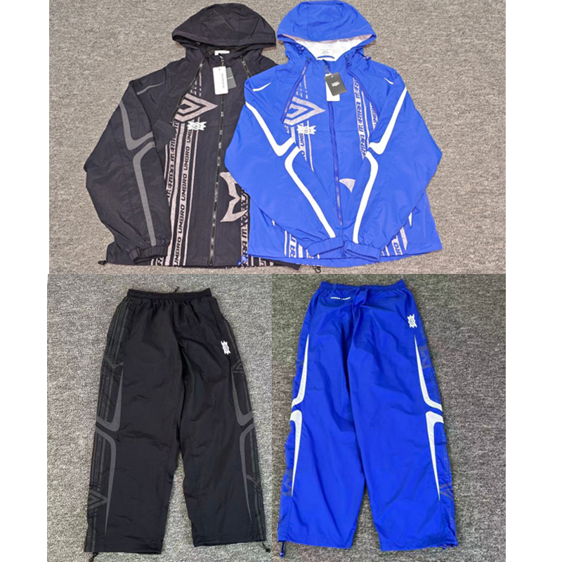 Men Y2K Blue Striped MERTRA Ho - Vintage Windbreaker Nylon review and price