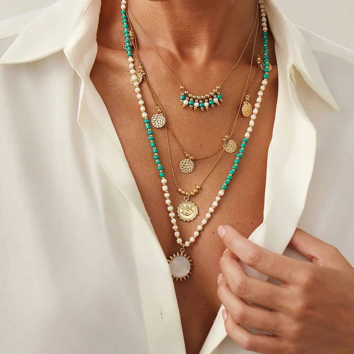 IngeSight.Z 2Pcs/set Boho Ethn - Z Vintage Fashion review and price