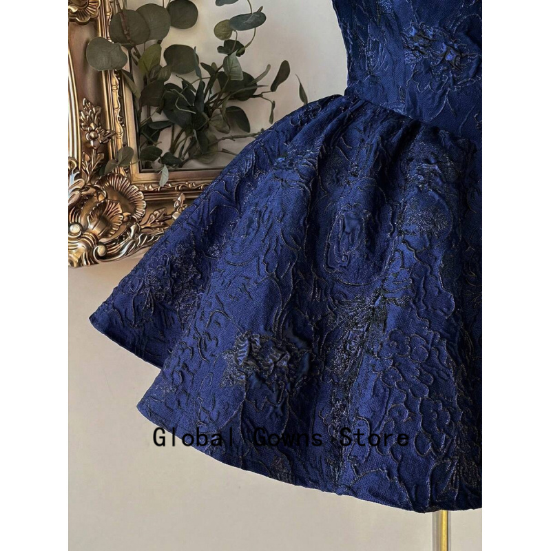 Royal Blue Vintage Halter Prom - Vintage Fashion Hong Kong review and price