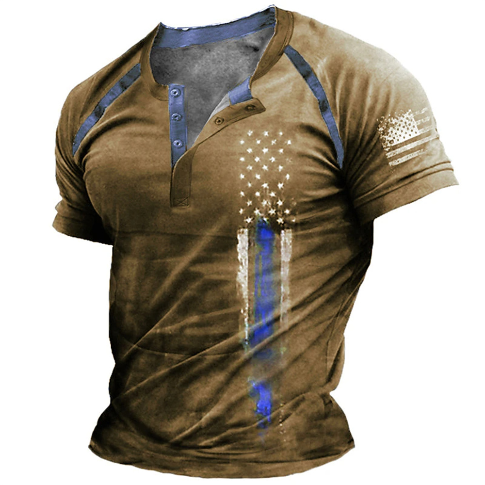 Funny 3D American Flag Print M - Vintage Fashion Prints review and price