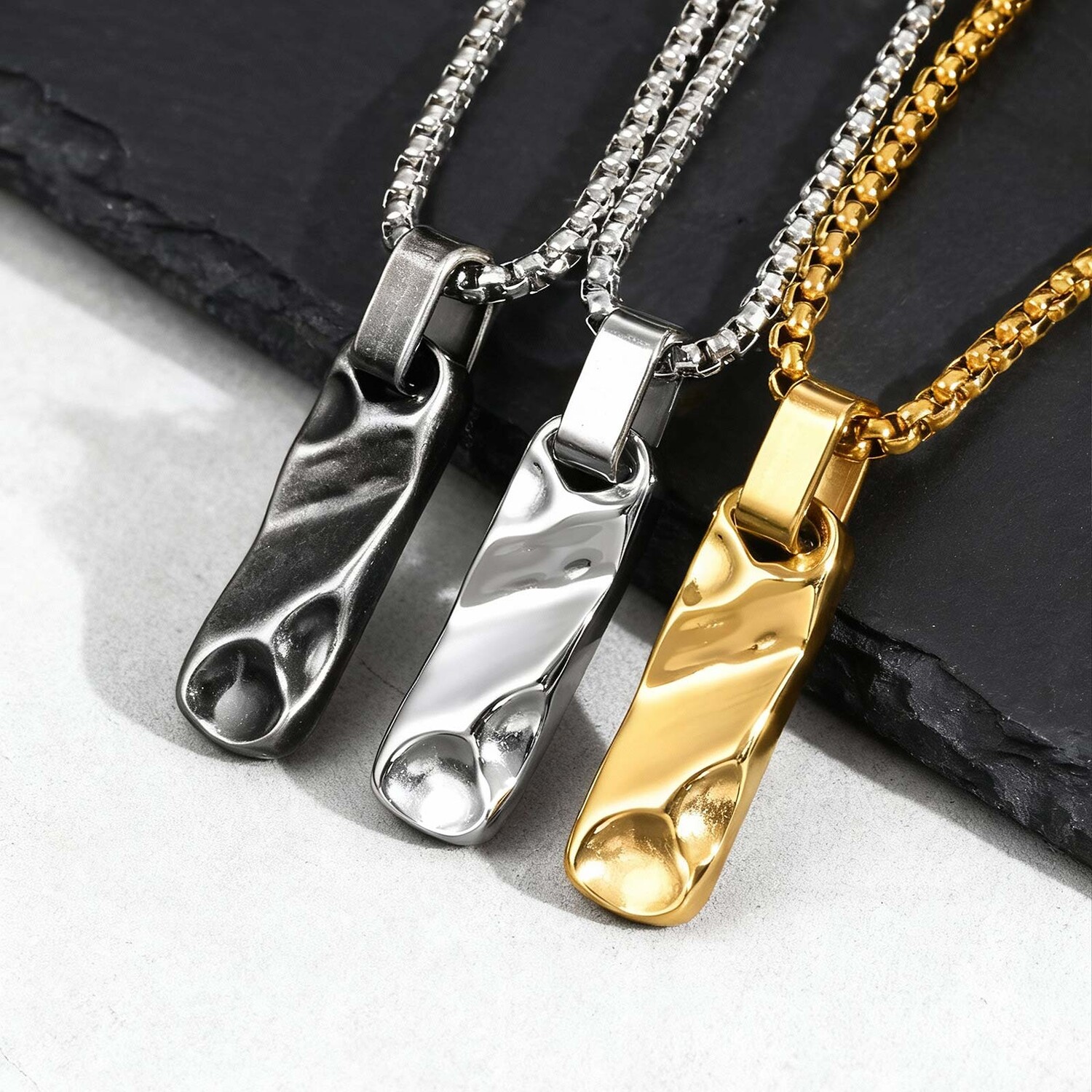Small Dogtag Pendant Necklaces - Vintage Fashion Labels review and price