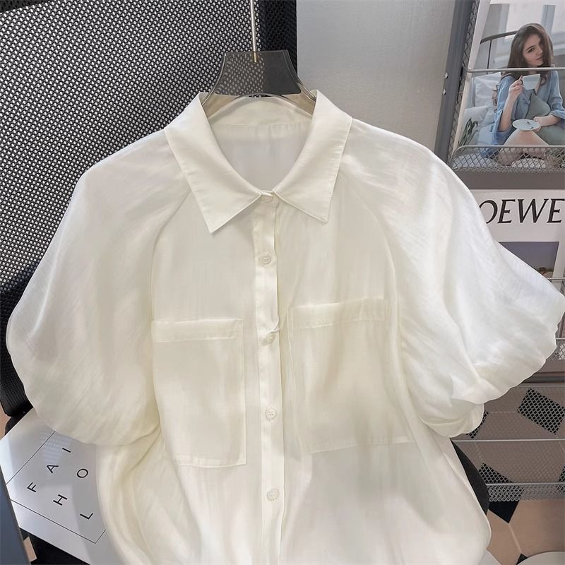 Women's Loose Bubble Sleeve Sh - Vintage Fashion Hong Kong review and price