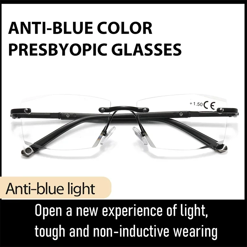 Rimless Photochromic Reading G - Vintage Fashion Definition review and price