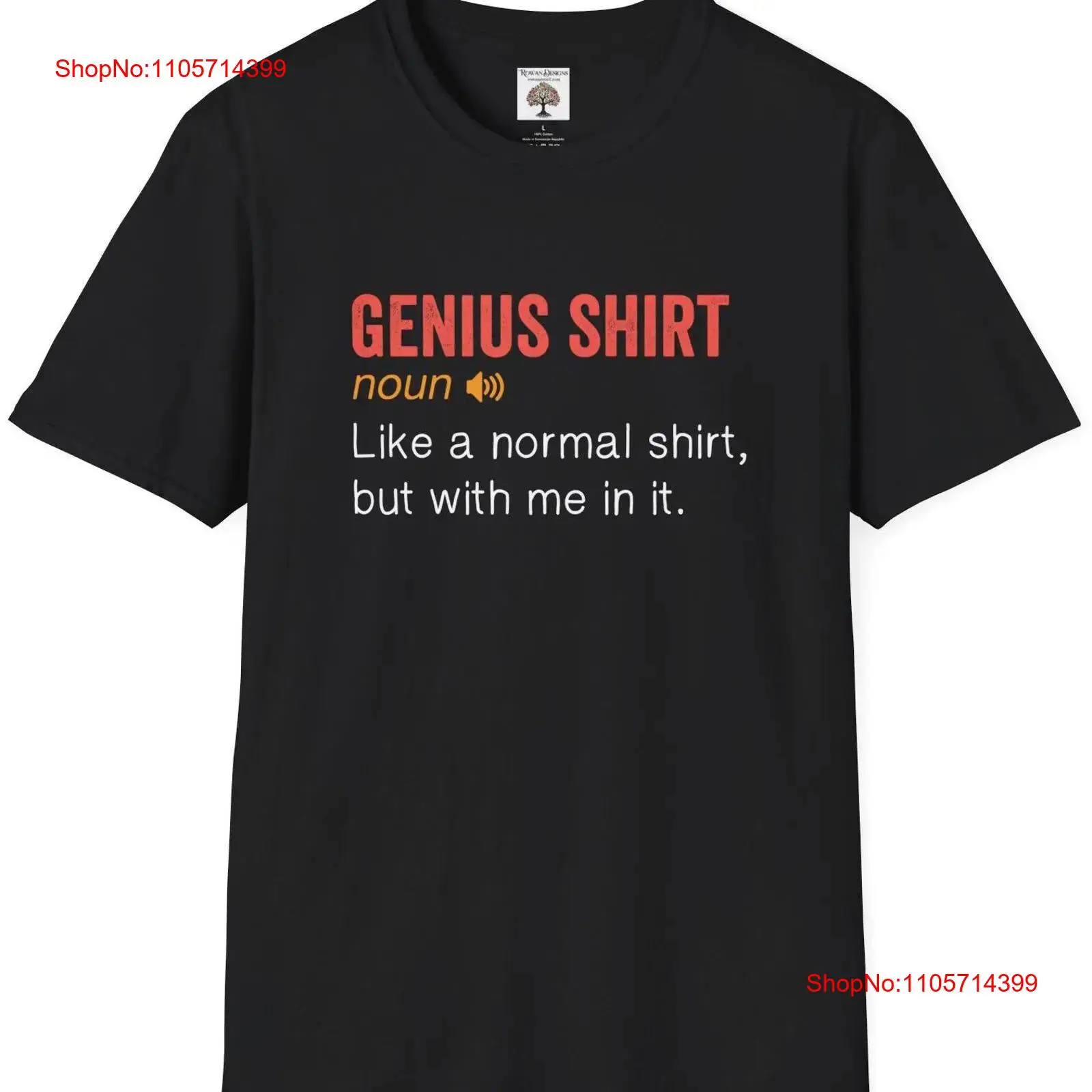 Genius T Shirt Definition Soft - Vintage Fashion Definition review and price