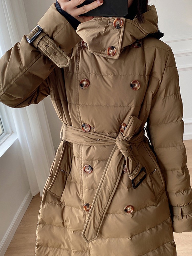 Women Winter Windbreaker Long  - Vintage Windbreaker Nylon review and price