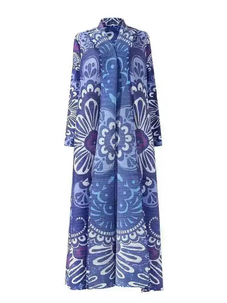 Cardigan Printed Pleated For W - Vintage Windbreaker Nylon review and price