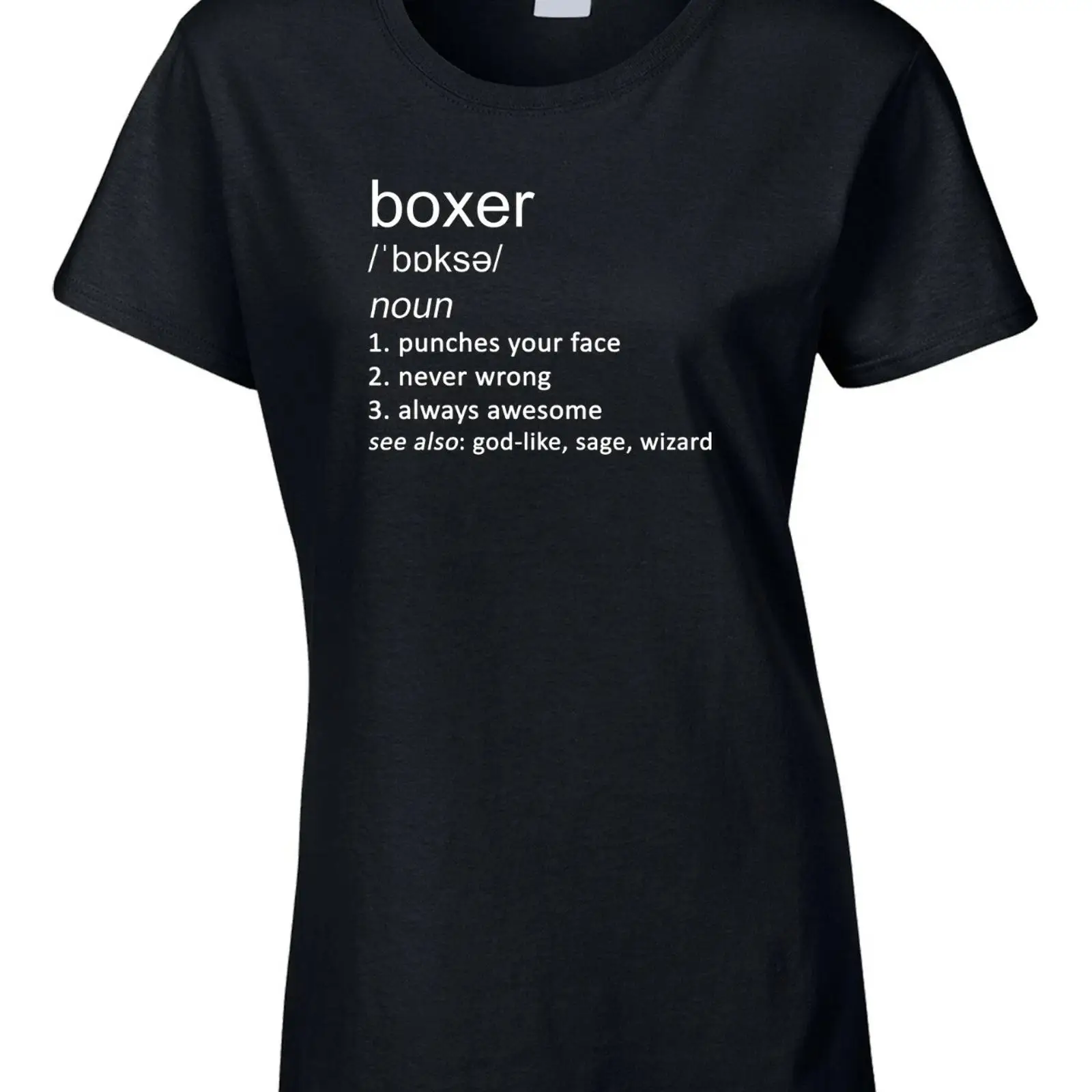 Boxer Damen Frauen T Shirt Lus - Vintage Fashion Definition review and price